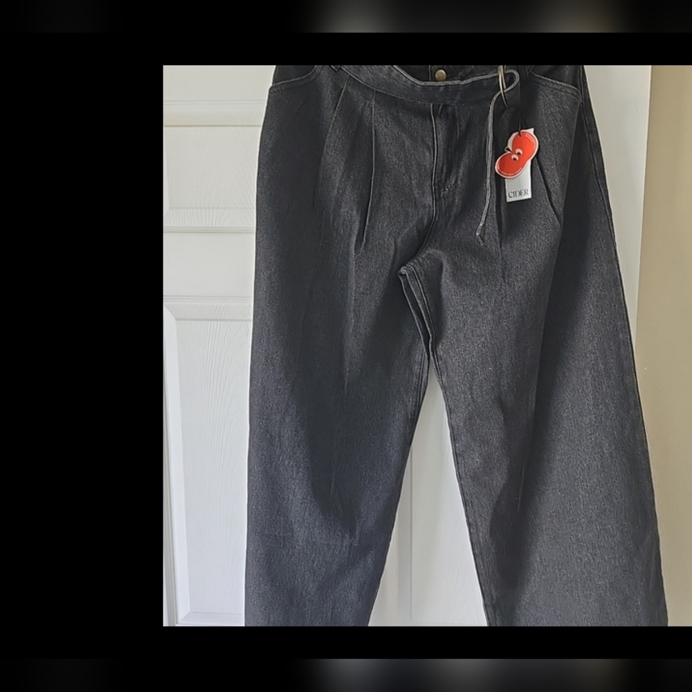 Cider Black Denim Jeans 12 J23